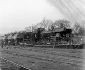 Statens Järnvägar, SJ Gp 3133 på godsvagn.