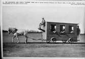 Replika av Baltimore & Ohio hästsdragna personvagn 