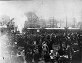 (Cowbridge & Aberthaw Railway) C&AR tåg med lok 