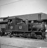 Statens Järnvägar, SJ S10p 3075. Ursprungligen tillverkat av HOHAB 1895 och levererat till Länna - Norrtälje Järnväg, LNJ, som  LNJ lok 4 