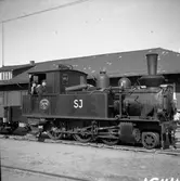 Statens Järnvägar, SJ S10p 3075. Ursprungligen tillverkat av HOHAB 1895 och levererat till Länna - Norrtälje Järnväg, LNJ, som  LNJ lok 4 