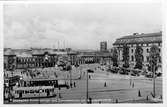 Drottningtorget, Centralstationen och Huvudpostkontoret i Göteborg