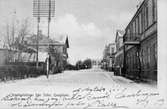 Järnvägsstationen i Hässleholm. Stationshuset byggdes 1863