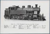 Tyskt ånglok, serie N, 1 N:o  761.