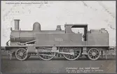 Ånglok, London & North Western Railway. LNWR lok 3000.