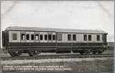 Sovvagn och tredje klass personvagn, på linjen Euston - Dundee.
