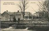 Asarum järnvägsstation, bank och skola.