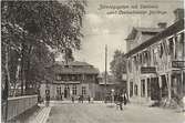 Järnvägsgatan med station och Central hotell.