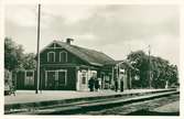 Järnvägsstationen i Bräkne-Hoby.