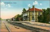Delsbo järnvägsstation.