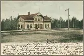 Järnvägsstationen i Grängesberg.