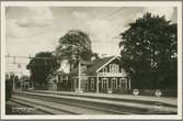 Gräsbergs järnvägsstation.