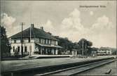 Heby järnvägsstation.