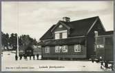 Lycksele station. Statens Järnvägar, SJ Gmh 8592.