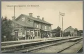 Långsele station och restaurang.