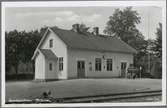 Majenfors järnvägsstation.