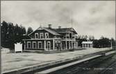 Järnvägsstationen i Mora.