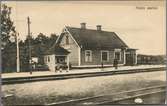 Roslags Näsby järnvägsstation.