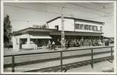 Roslags Näsby järnvägsstation.