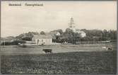 Station och kyrka i Skärkind Östergötland.