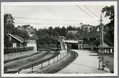 Stocksund järnvägsstation.