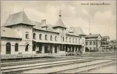 Järnvägsstationen i Storvik.