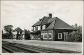 Järnvägsstationen i Brunflo.