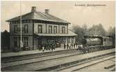 Anundsjö järnvägsstation.