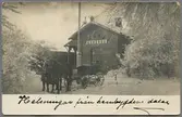 Hästtransport vid Askeröds station.