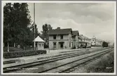 Bollstabruk järnvägsstation.