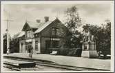 Edsbyn järnvägsstation.