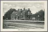 Flädie järnvägsstation.