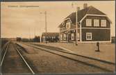 Järnvägsstationen i Frösthult.