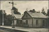 Järnvägsstationen i Dagstorp.