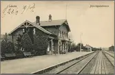 Laholm järnvägsstation.