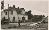 Gamleby järnvägsstation.