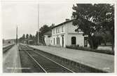 Grums järnvägsstation.