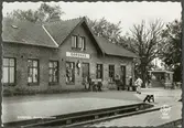 Gärsnäs järnvägsstation.