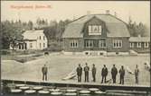 Järnvägsstationen i Hargshamn.