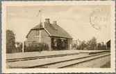 Stationen i Hogstad.