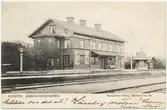 Järnvägsstationen i Järpen.