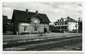 Järnvägsstationen i Kållered.