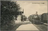 Järnvägsstationen i Lindome.