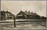 Ystad-Gärsnäs-St olof Järnväg, YGSTOJ. Löderups Järnvägsstation.