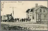 Böda-Borgholm Järnväg, BBJ. Löttorp Järnvägsstation.