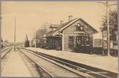 Järnvägsstationen i Mullsjö.