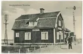 Järnvägsstation Normlösa.