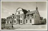 Oxelösund station och Hotell Kusten.