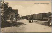 Rosendala station runt sekelskiftet.