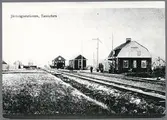 Järnvägsstationen i Tannefors.